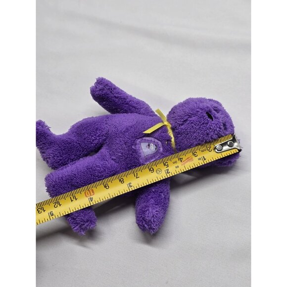 Grimace The Bear Ty Teenie Beanie Babies McDonalds 2004 Promo Bag #12 - Picture 3 of 5